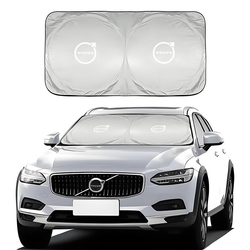 Asv9 Foldable Car Windscreen Sunshade Cover Sun UV Protection Shade For Volvo XC90 V90 V60 XC60 V40 EC40 EX40 S80 S60 S90 C40 XC40 V7