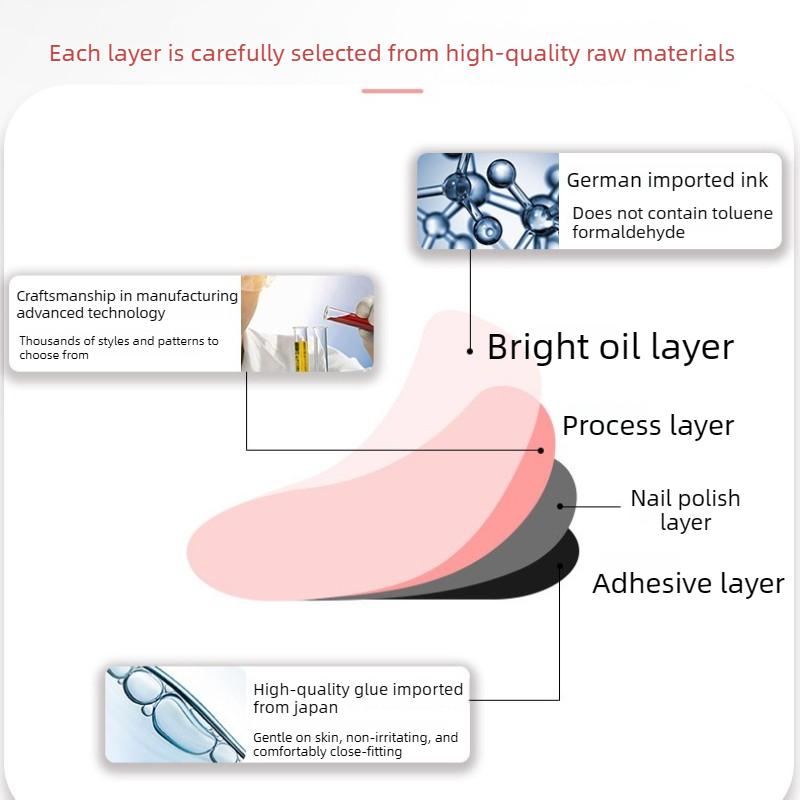 New Maple Leaf Pink Hot Stamped Gold Nail Stickers 3D Ombre Grass Fresh Style Nail Stickers