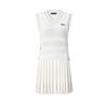 Fila Tennis Solid Color V-Neck Comfortable Sleeveless Dress Women dresses A11W623347FWT