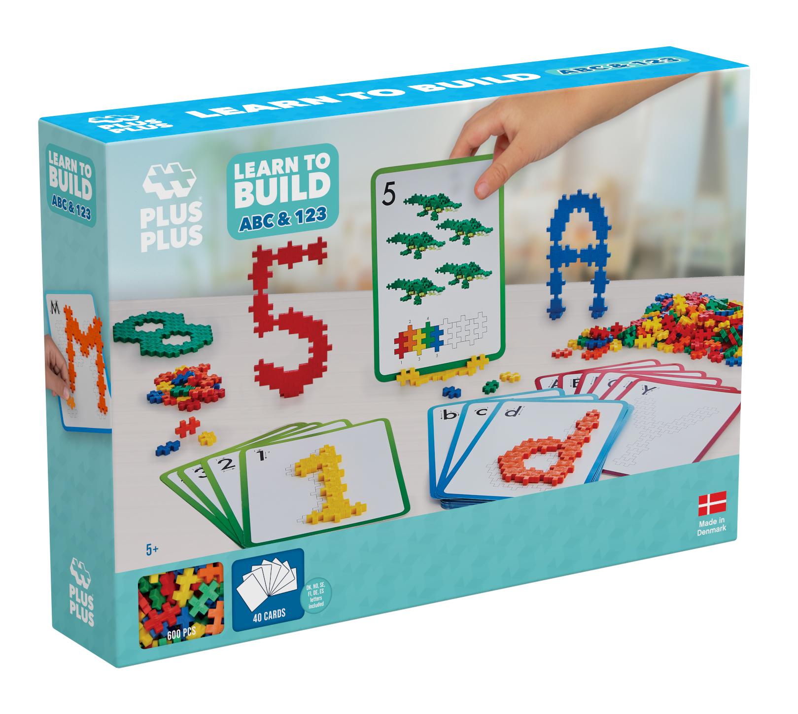 Plus-Plus Learn To Build ABC 123 600 pcs - Bild 5