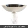 Nordic Marble Geometric Cylinder Tray: Elegant Desktop Storage for Snacks & Decor