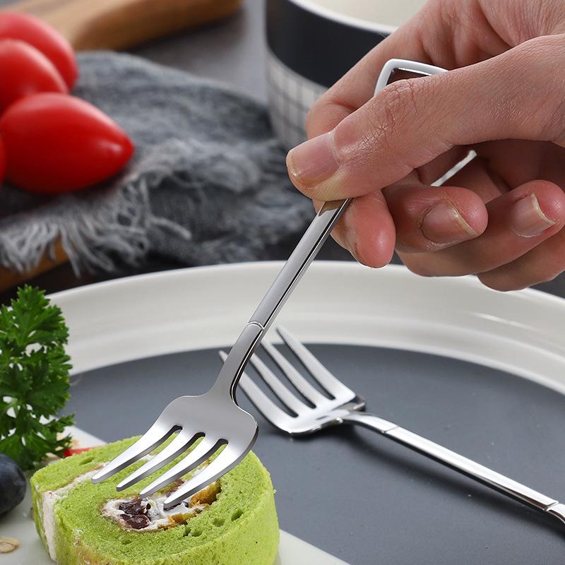 304 Stainless Steel Shovel Spoon: Fork-Style Dessert, Honey, Coffee Stirring, Paste, Powder, Customizable Logo, Small Spoon