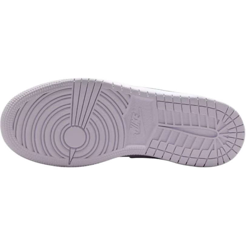 Air Jordan 1 Low GS Violet Mist Kids Sneakers Pink Barely-Grape White 553560-502