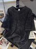 s Babe Retro Slogan Acid Wash TShirt Vintage YK s Aesthetic Oversized Streetwear Casual Tops for Women