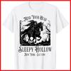 Mind Your Head Sleepy Hollow Headless Horseman White Cotton T-Shirt Unisex T-Shirt