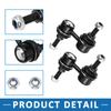 ABSOPRO Front Stabilizer Links Suspension Stabilizer Bar Links for Honda Civic Set of 2 (K90667, 51320S04003), 1999-2000, Black,