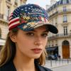 Breathable Cotton Cap For Outdoor Activities 250th Anniversary Of American Independence Lightweight Design