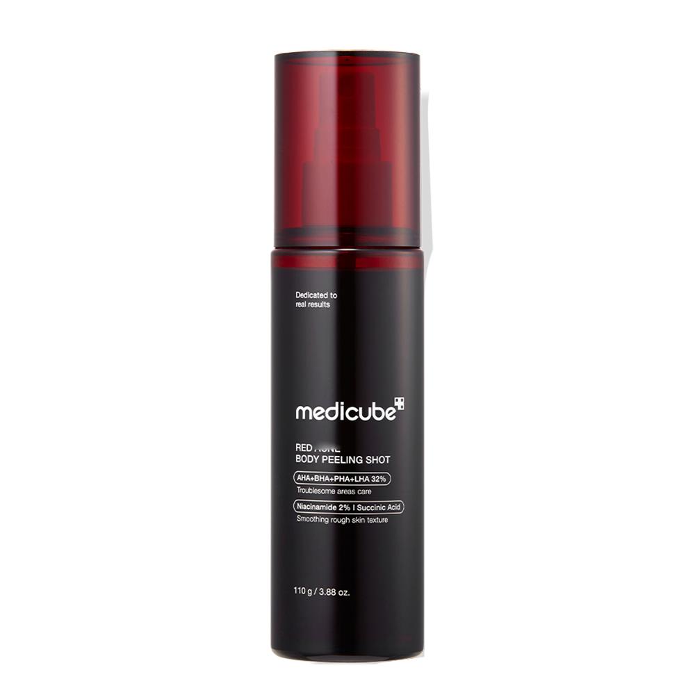 

Medicube Red Acne Body Peeling Mist Mint 110ml - Acne Body Care Peeling Mist, Korean 110ml(2pcs)