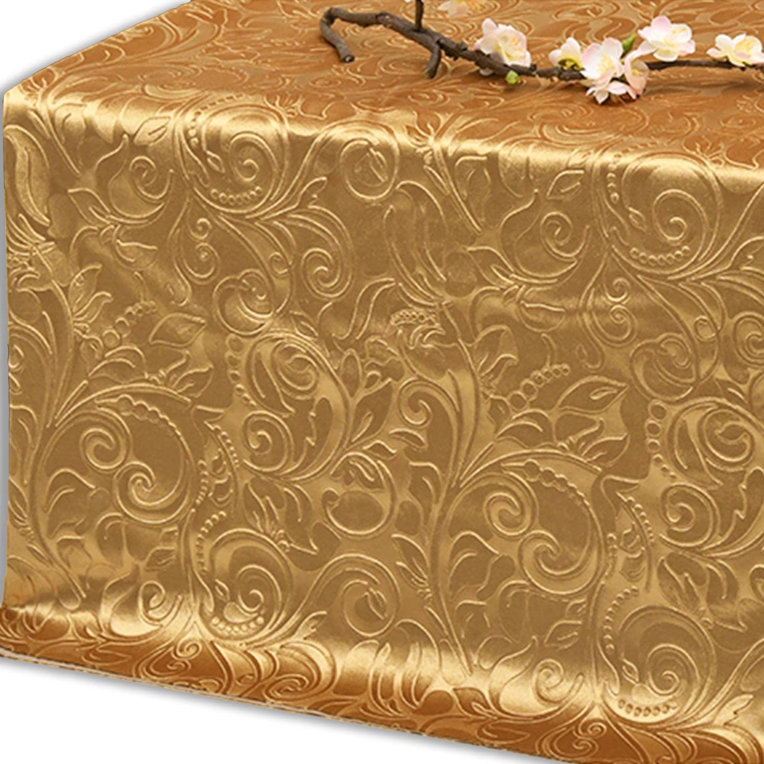 

moonfarm Европейский жаккардовый велюр Доступен в 11 Приблизительно x Слегка плотная ткань, Цвета, 1,5 м 1 м, (Золото) золотой