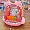 Electric Plush Bunny, Puppy, Kitten Pet Toy: Walking, Talking Cage House for Kids