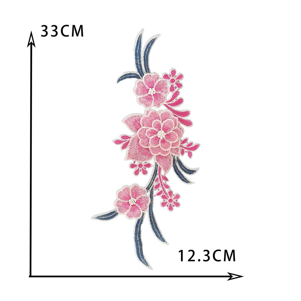 Embroidery Ethnic Wind And Water Soluble Three-Dimensional Flowers, Lace Collar, Colorful Lace Lace Clothing Accessories