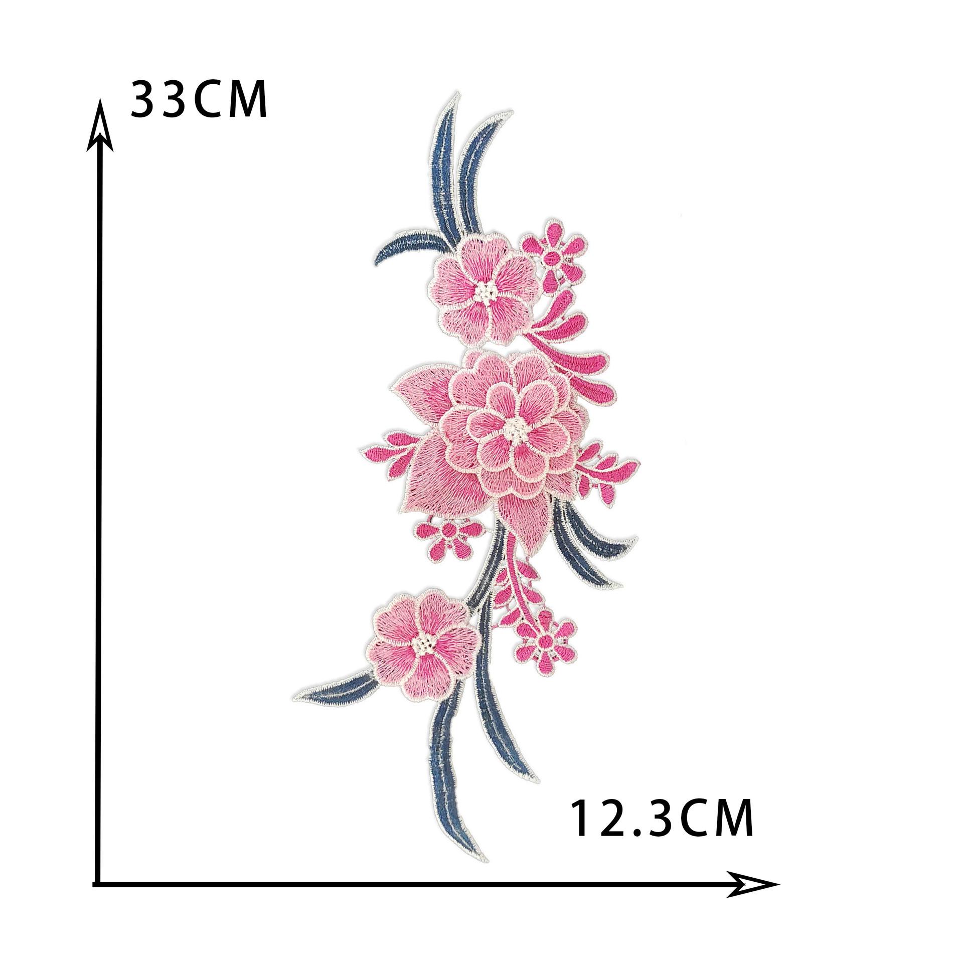 

Embroidery Ethnic Wind And Water Soluble Three-Dimensional Flowers, Lace Collar, Colorful Lace Lace Clothing Accessories YL1862