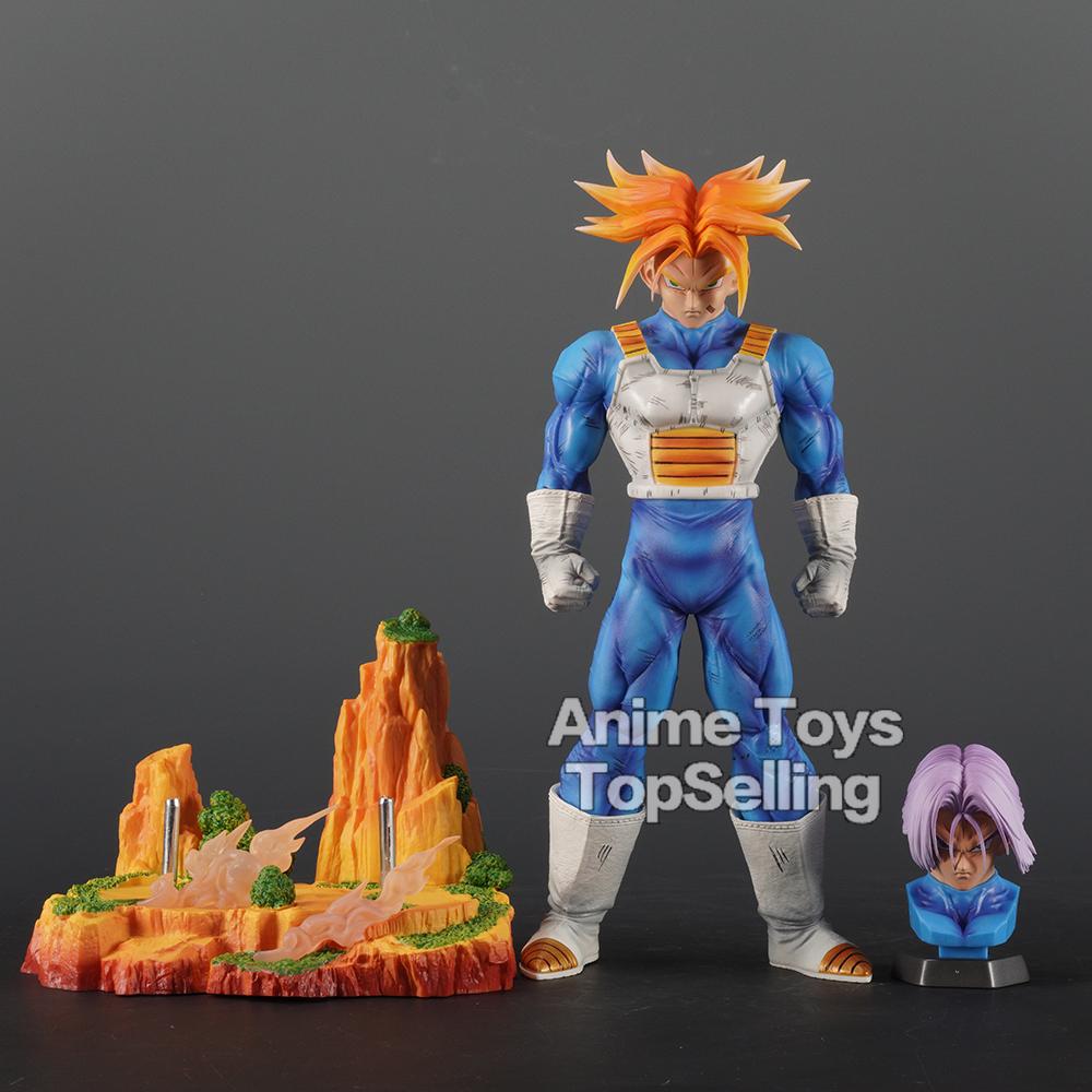 

30cm/11.81in Anime Z Trunks Figure Two heads Action Figures PVC Statue Collection Model Toys for Children Gifts