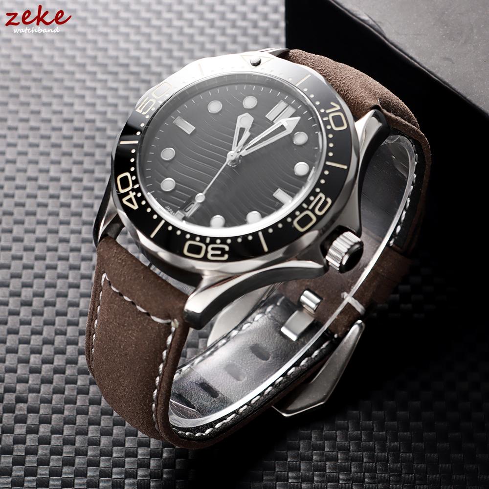 Genuine Leather Watch Band for Panerai Wrist Belt Vintage Matte Cowhide Strap Men Sports Bracelet Watchband 18mm 20mm 22mm 24mm