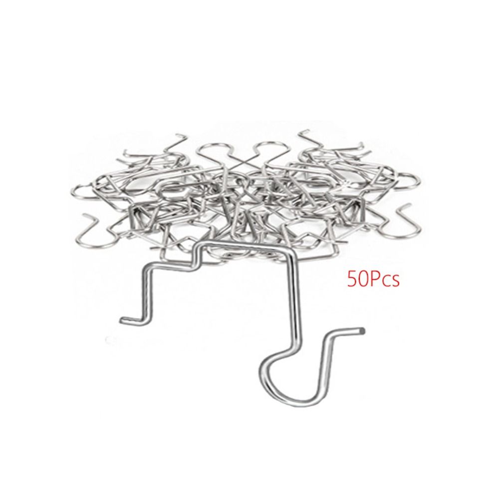 

50pcs Antirust Christmas Light Hanger Hooks Stable Light String Hook Festival