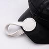 Multi-Purpose Pu Leather Magnetic Hat Clip Strong Magnetic Round Organizer Clip Travel Bag Charms Luggage Accessories
