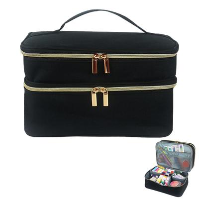 Sewing Supplies Storage Box Double-Layer Sewing Box For Supplies Waterproof Sewing Bag Organizer Sewing Case Organizer Sewing