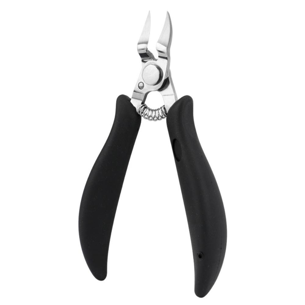 Hot Heavy-Duty Nail Clipper Professional-Grade Curved Blade Thick Toenail Stainless Steel Fingernail Clipper for Adults чёрный