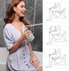 3er-Pack/Los Edelstahl Bidet-Armatur Auslaufsicher Einfache Installation Mehrfaches Bidet-Sprüherset Hand