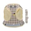Reflective Plaid Vest Dog Harness & Leash Set for Cats and Dogs
