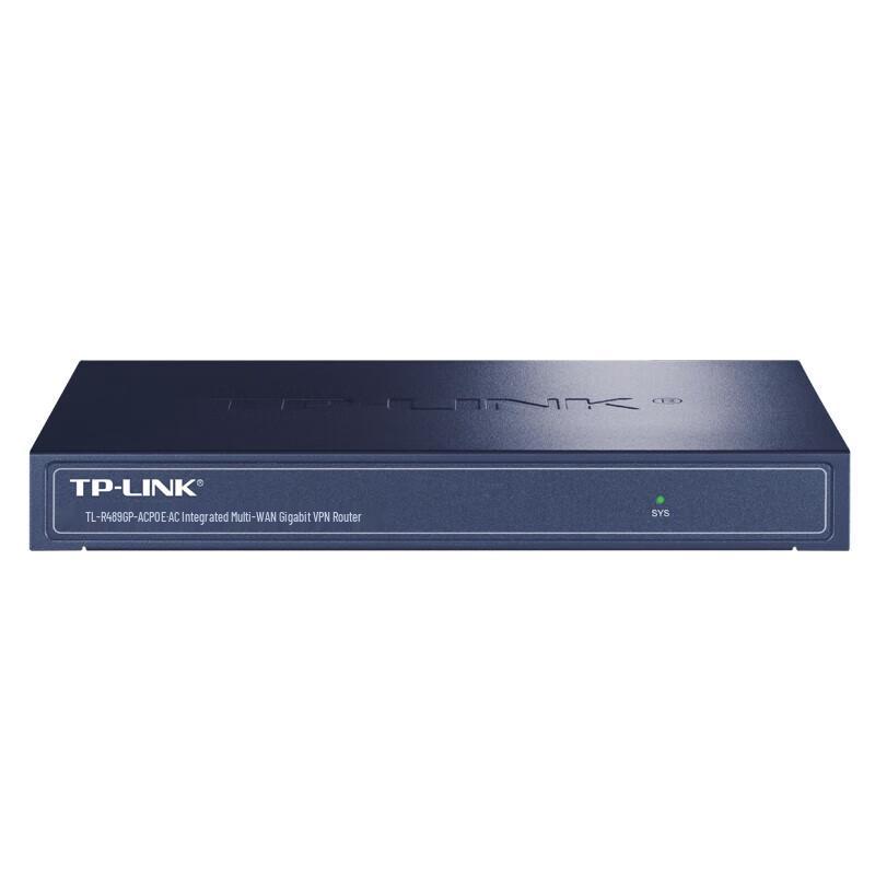 TP-LINK TL-R489GP-AC Enterprise Gigabit VPN Router with 8-Port PoE