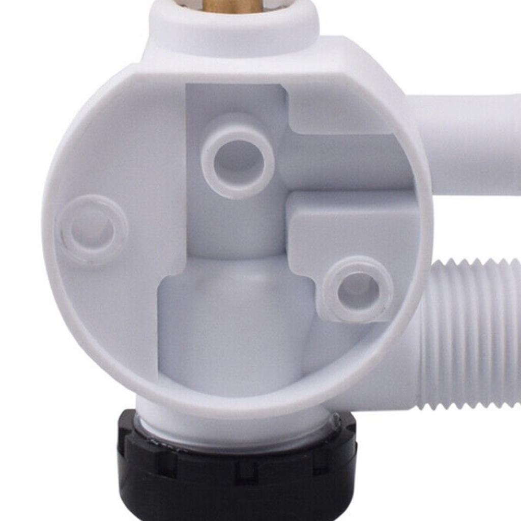 RV Toilet Water Valve Kit Easy Installation Toilet Seat Fastener Kit Fits Most Standard Toilet Seats