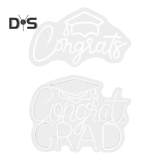 LED Şekillendirme Işığı Mezuniyet Sezonu Neon Işık Kolay Kurulum Kısılabilir 2025 Sınıfı Mezuniyet Neon Tabelası Parti Dekorasyonu