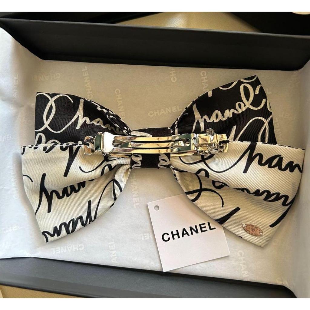 Used New, unused CHANEL ribbon barrette