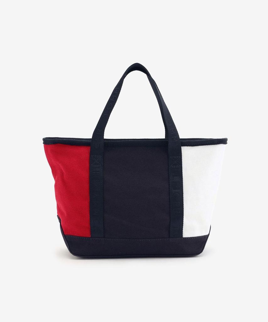 Tommy Hilfiger [Online Exclusive] Small Canvas Tote Bag 69J2863 NS Navy