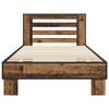 Bed Frame with Headboard Reclaimed Wood 80 x 200 cm Engineered Wood