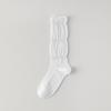 Women's Summer Thin Solid Color Mesh Boneless Loose Tube Pile Cotton Socks
