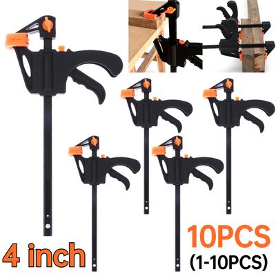 4 Inch Houtklem F Type Houtbewerking Werk Balklem Klem F Klem Ratelontgrendeling Sergeanten voor Timmergereedschap DIY Handgereedschap