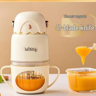 2025 Baby Food Maker: Infant/Toddler Cooking Blender & Puree Grinder with All-Steel Blades