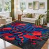 Bolton Wanderers FC Design Crystal Velvet Rug Soft Decorative Mat for Bedroom Entrance
