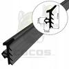 Seal for PVC windows S-1124 PANORAMA BLACK 1m