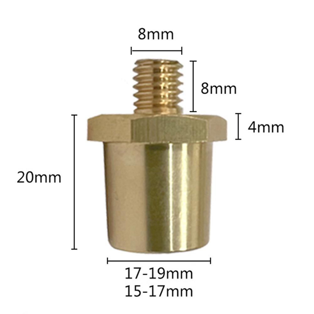 1 Pair Car Battery Terminal Clamps Clips Negative Positive Round Column Battery Repair Modification Accessories