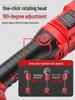 Delixi Rechargeable Brushless Angle Grinder Kit