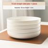 Leyongtu Pure White Ceramic & Bone China Dinnerware