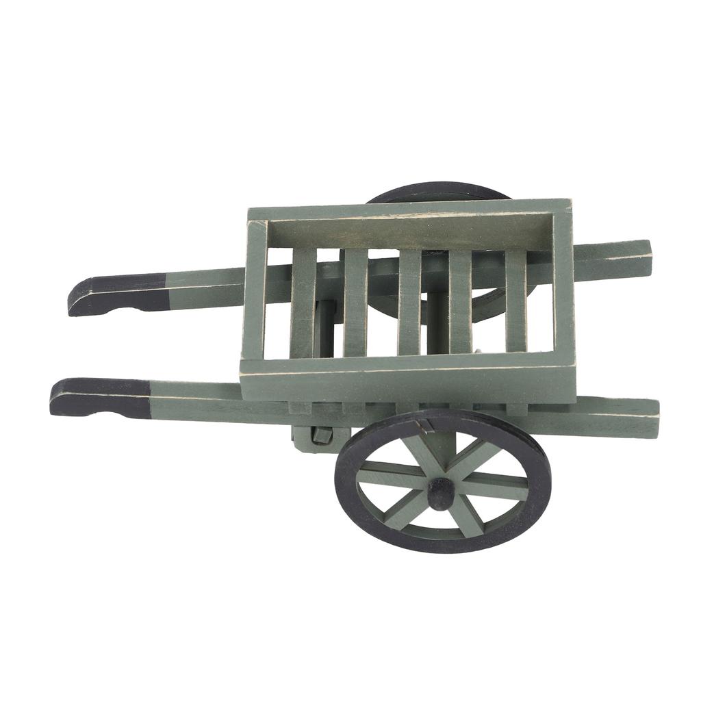 1:12 Puppenhaus Gartenwagen Spielzeug Dekorativ Realistisch Möbelzubehör Miniatur Gartenwagen