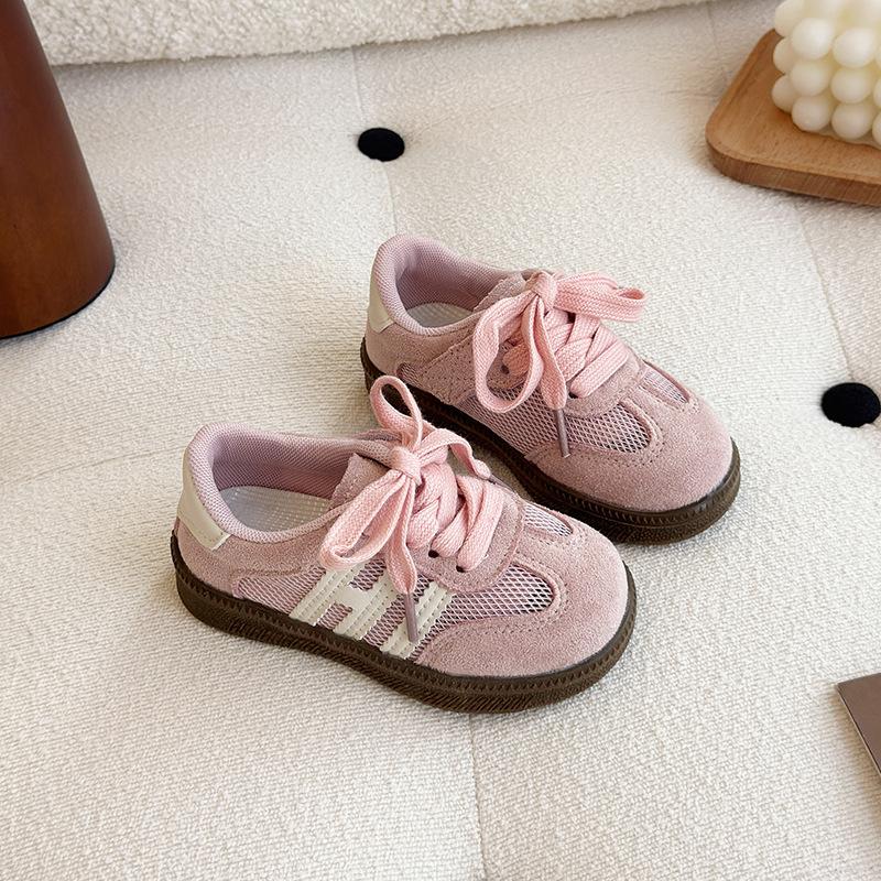 Spring children's German training shoes 2025 new girls' shoes Korean version of Forrest Gump shoes sports shoes boys casual shoes fashion