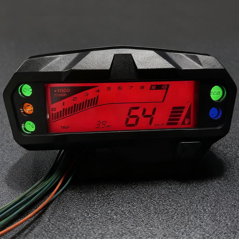 Accessoires Moto Numériques LCD d'Origine Compteur de Vitesse Kilométrage Compte-tours Tableau de Bord pour Yamaha FZ FI Fzs Fz s 150 2.0 V2