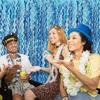 Blue Streamers Party Decorations Blue Fringe Backdrop Blue Birthday Decoration Frozen Birthday Party Decorations Ocean DIY Party