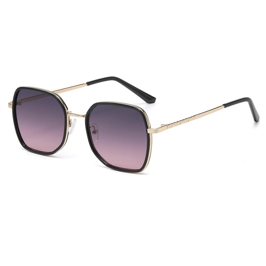 Vintage Polygon Sunglasses Men Classic Fashion Metal Rim Outdoor Shades Women New Trendy Fashion Brand Design Sun Glasses