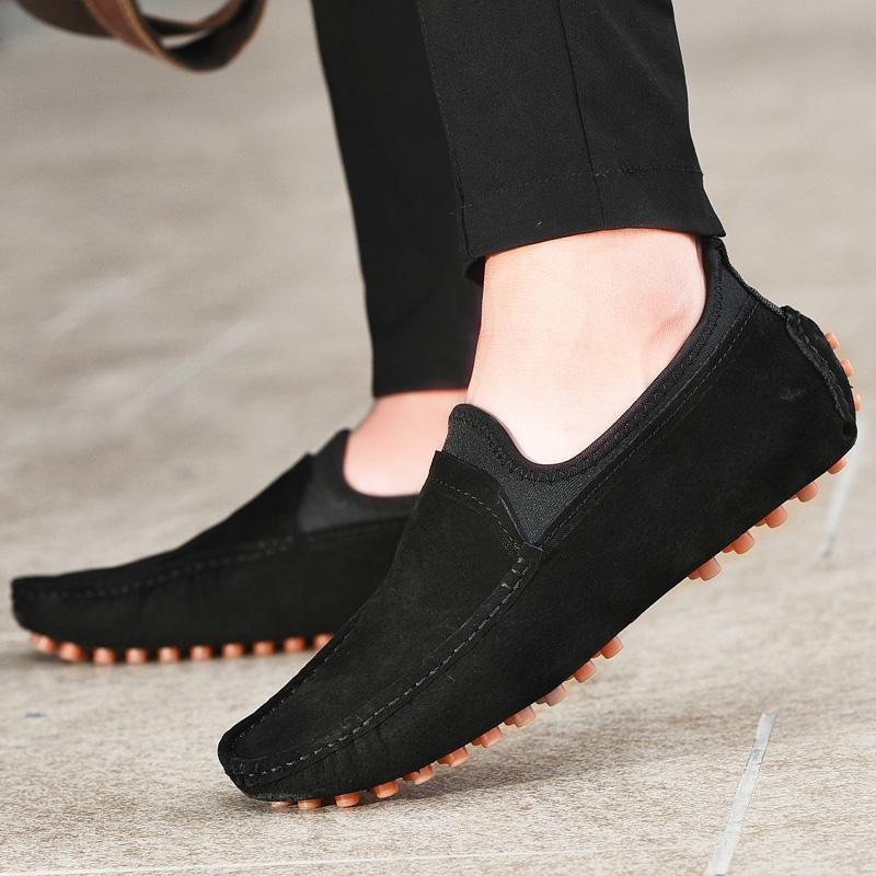 2025 Autumn Fashion Mens Shoes Trendy versatile softsoled footwear Casual comfortable loafers male breathable new flat Zapatos