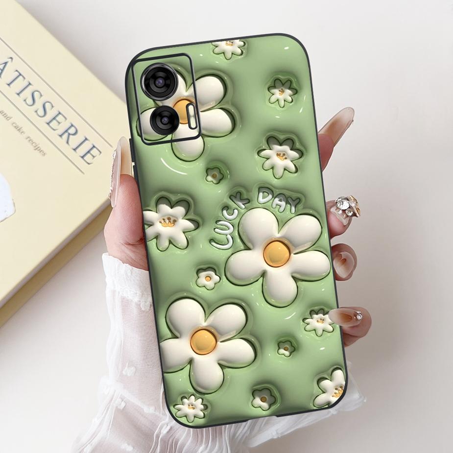 For Motorola Edge 30 LIte Case Cute Panda Cartoon Cover Shockproof Soft TPU Phone Case For Motorola Edge 30 Neo Edge30 Lite Bags