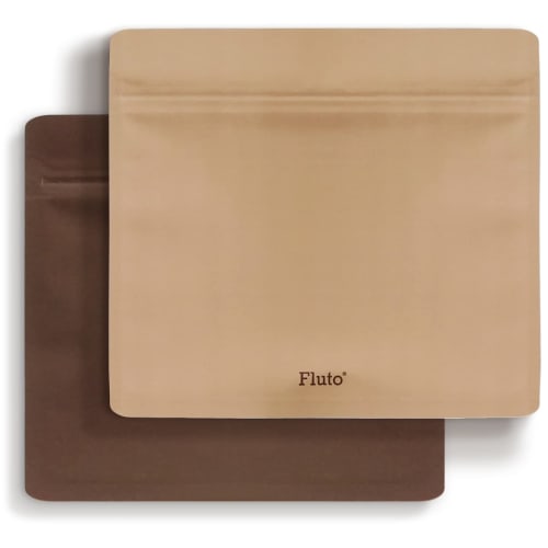 

Пакеты Fluto с сильной защитой от запаха на молнии, гигиенические пакеты, одноразовые портативные пакеты для мусора, маленькие, натуральные, 30 штук