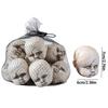 10piece Male Doll Head With Bag DIY To Paint For Creepy Baby Doll Halloween Male Doll Head