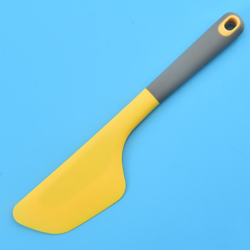 

Очень большой силиконовый скребок для выпечки крема 34 см антипригарный скребок для масла печенья кондитерский шпатель для разглаживания и распределения тепла жёлтый