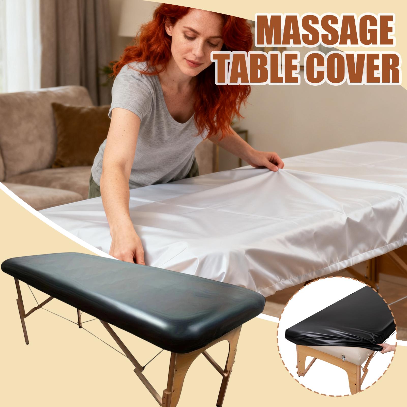 Massage Table Cover PU Leather Fitted Mat Massage Bed Protector Cover For Beauty Salon Professional Home Training Clinic