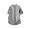 2026 Japanese Style Men's Trendy Loose Knit Short Sleeve Summer Top